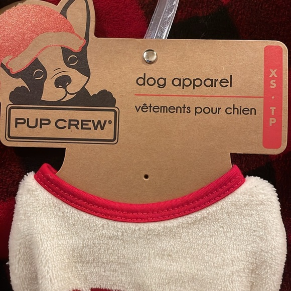 Pup Crew Dog Clothes Pajamas Size XS - Picture 3 of 5